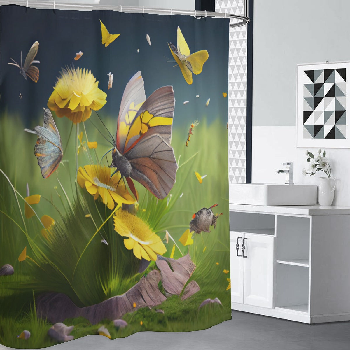 Dandelions and Butterflies