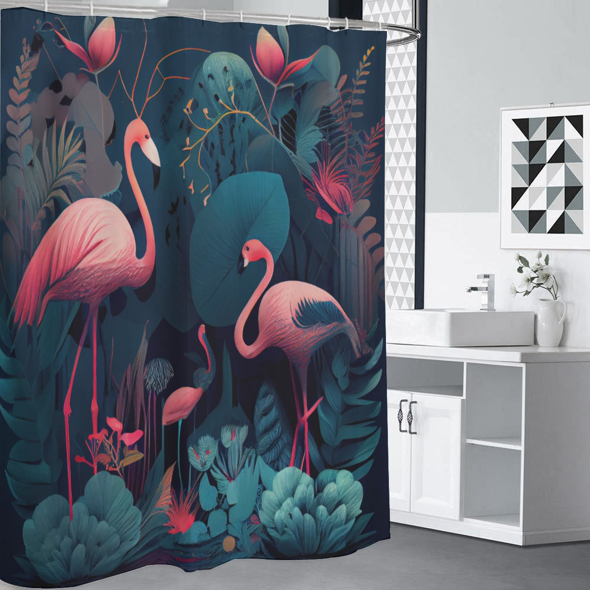 Flamingoes: A Touch of the Tropics
