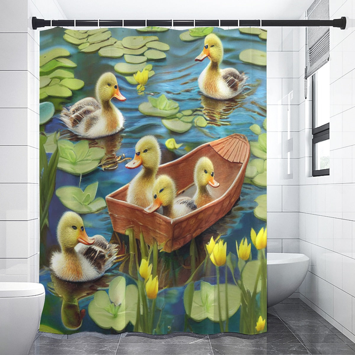 Duck sale shower curtain