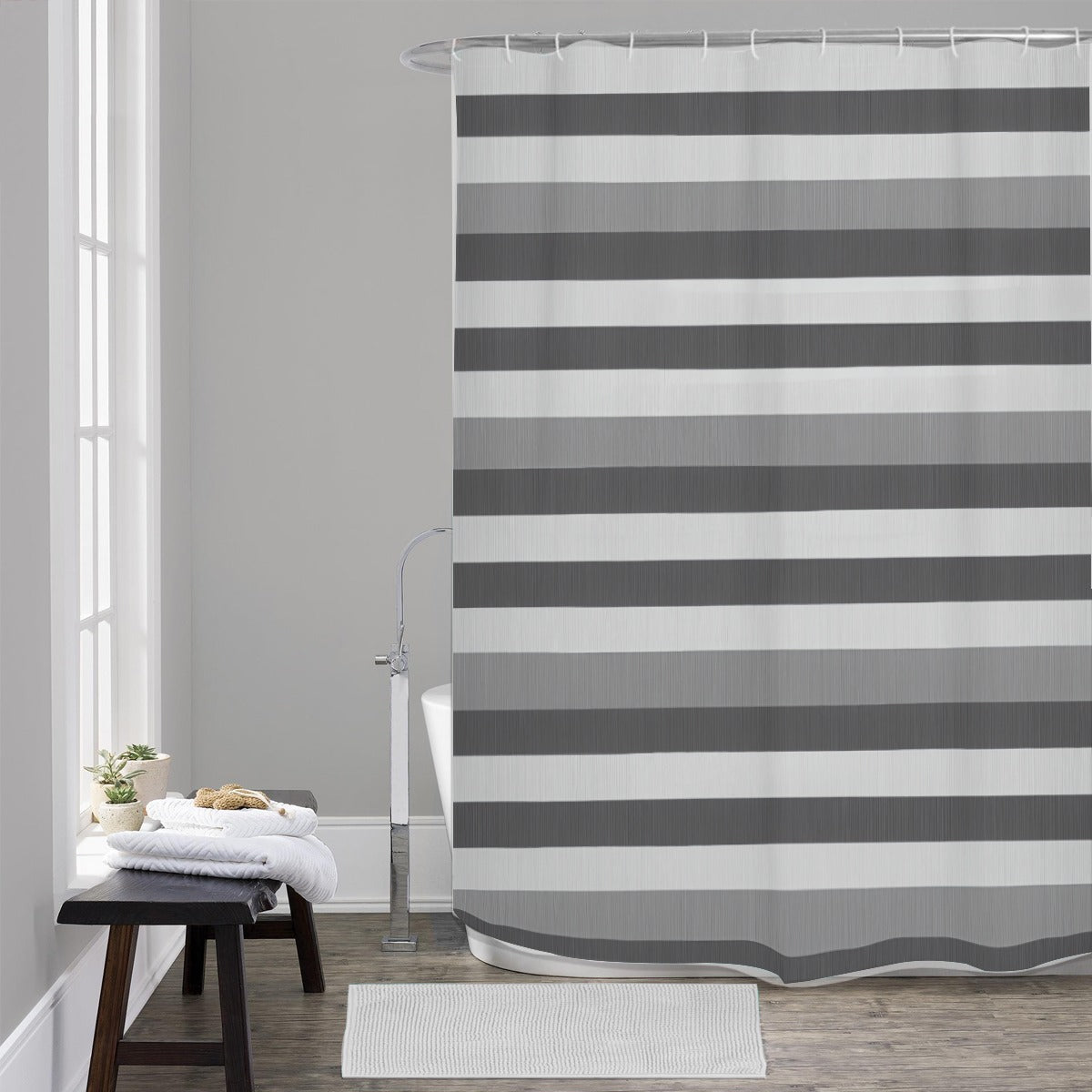 Elegant Grey Stripes