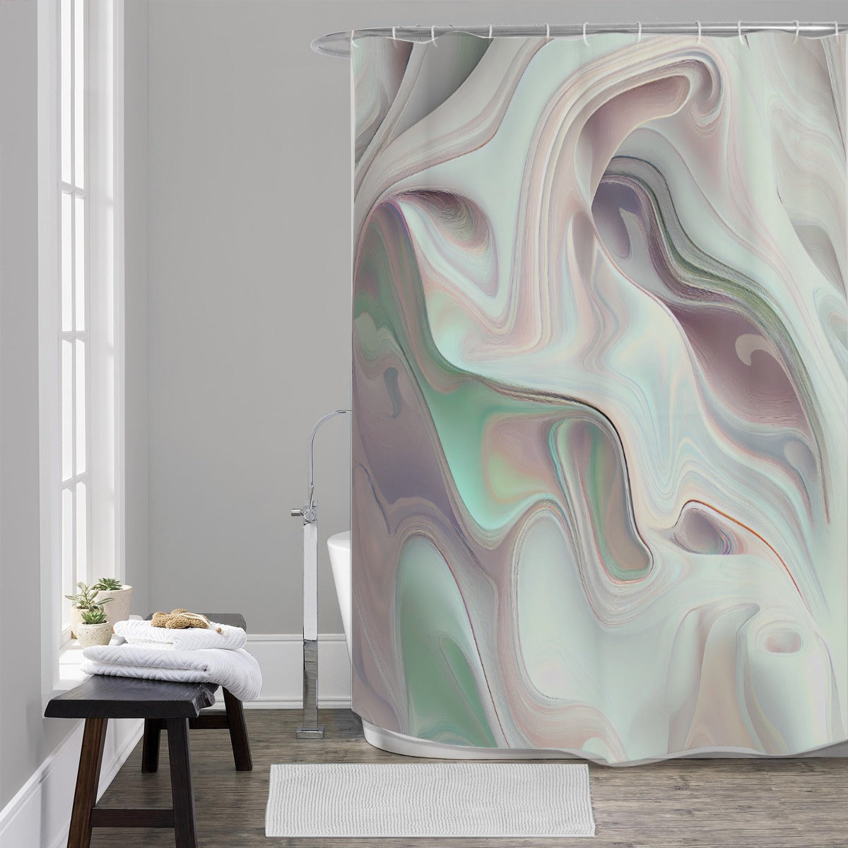 Marble Swirls: A Symphony of Style #1